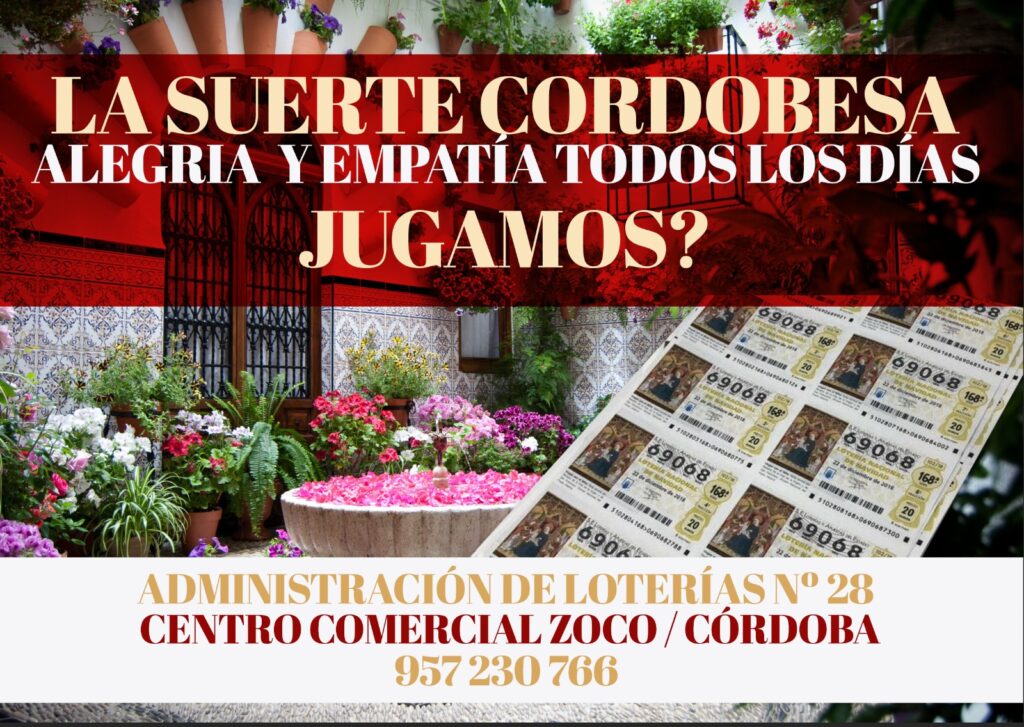 Lotería Zoco Adnimistración Nº 28 Córdoba
